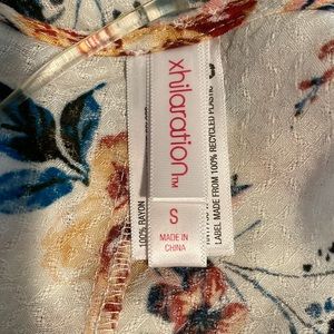 Casual long open blouse